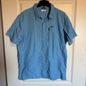 Columbia Men’s Short Sleeve Fishing Shirt – Size Large